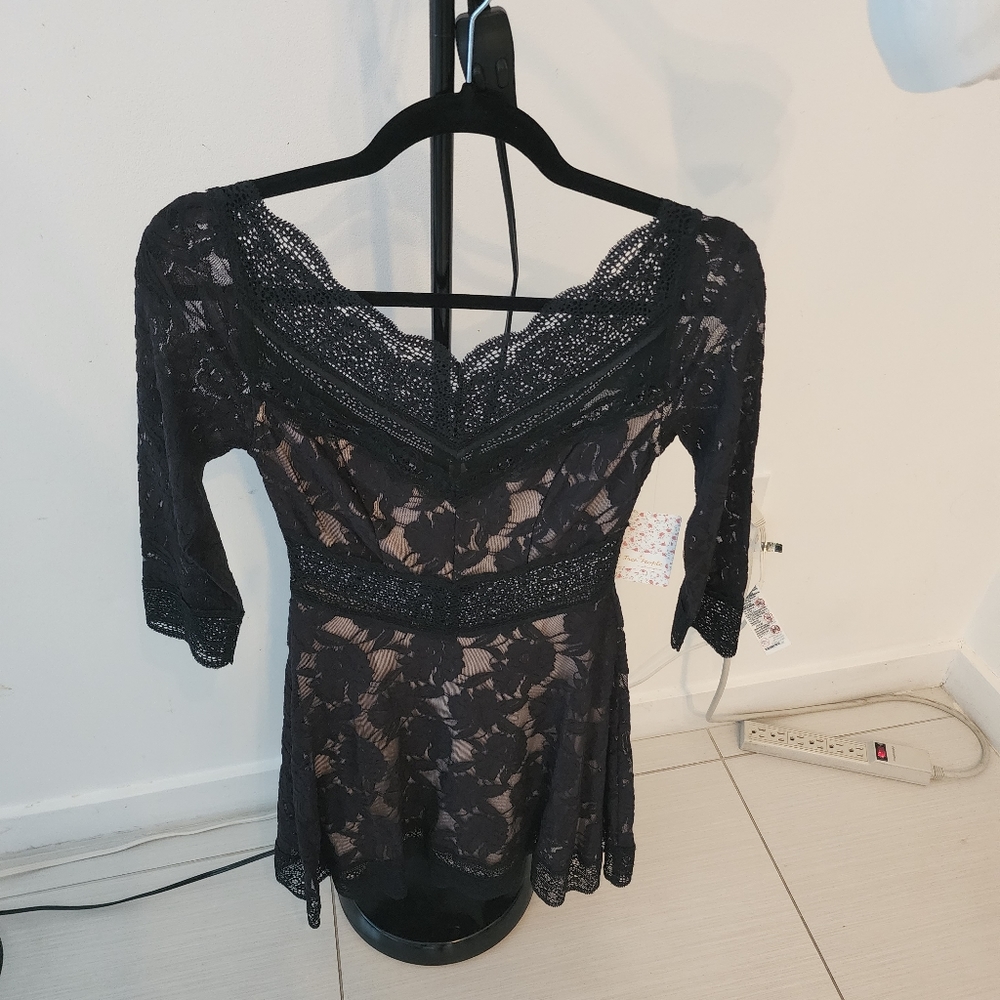 guess black dress